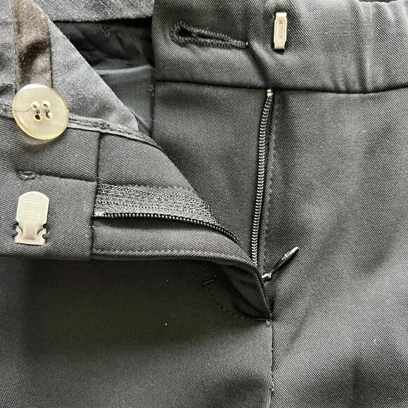 Schumacher Black Dress Pants Medium Stretch Work Career Trousers Size: Medium - Picture 4 of 7